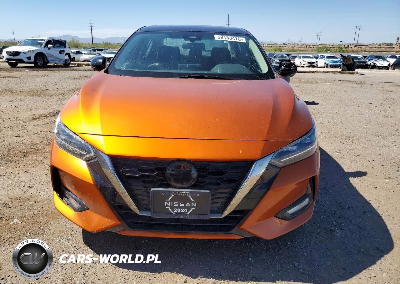2022 Nissan Sentra Sr VIN:3N1AB8DV2NY221196 - 5