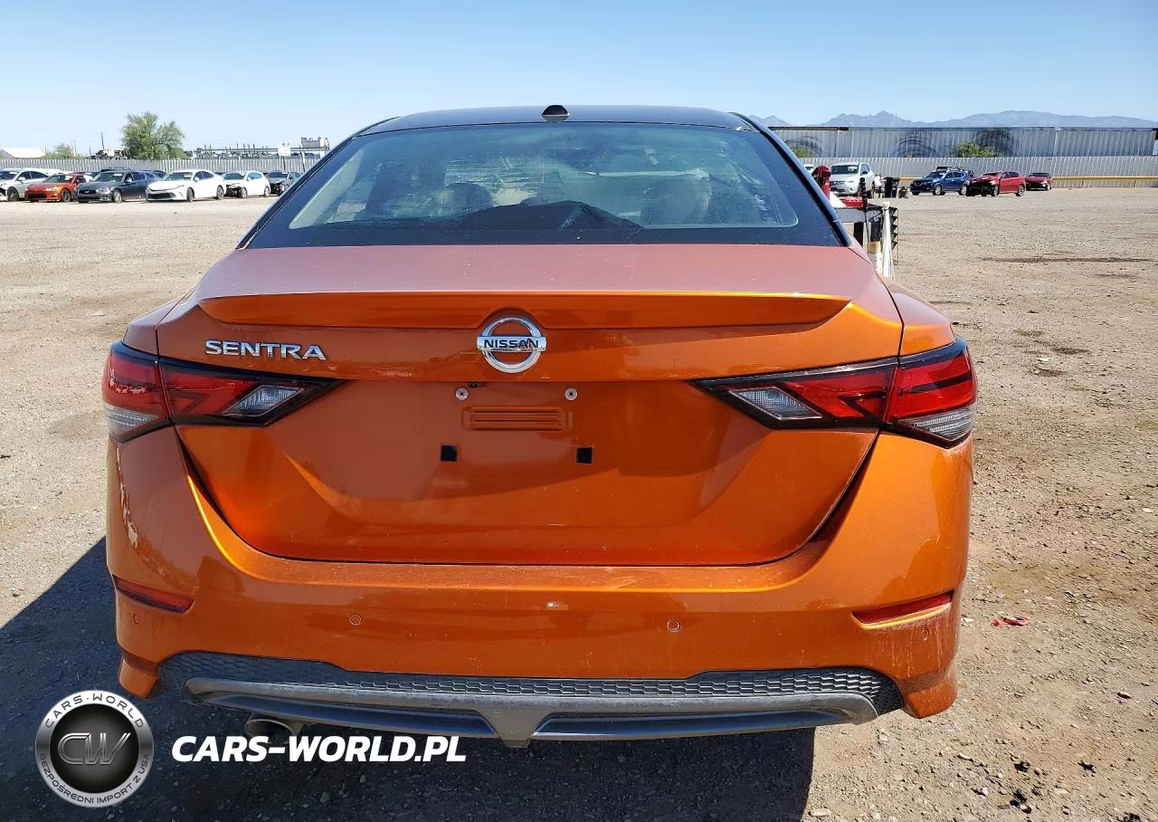 2022 Nissan Sentra Sr VIN:3N1AB8DV2NY221196 - 6