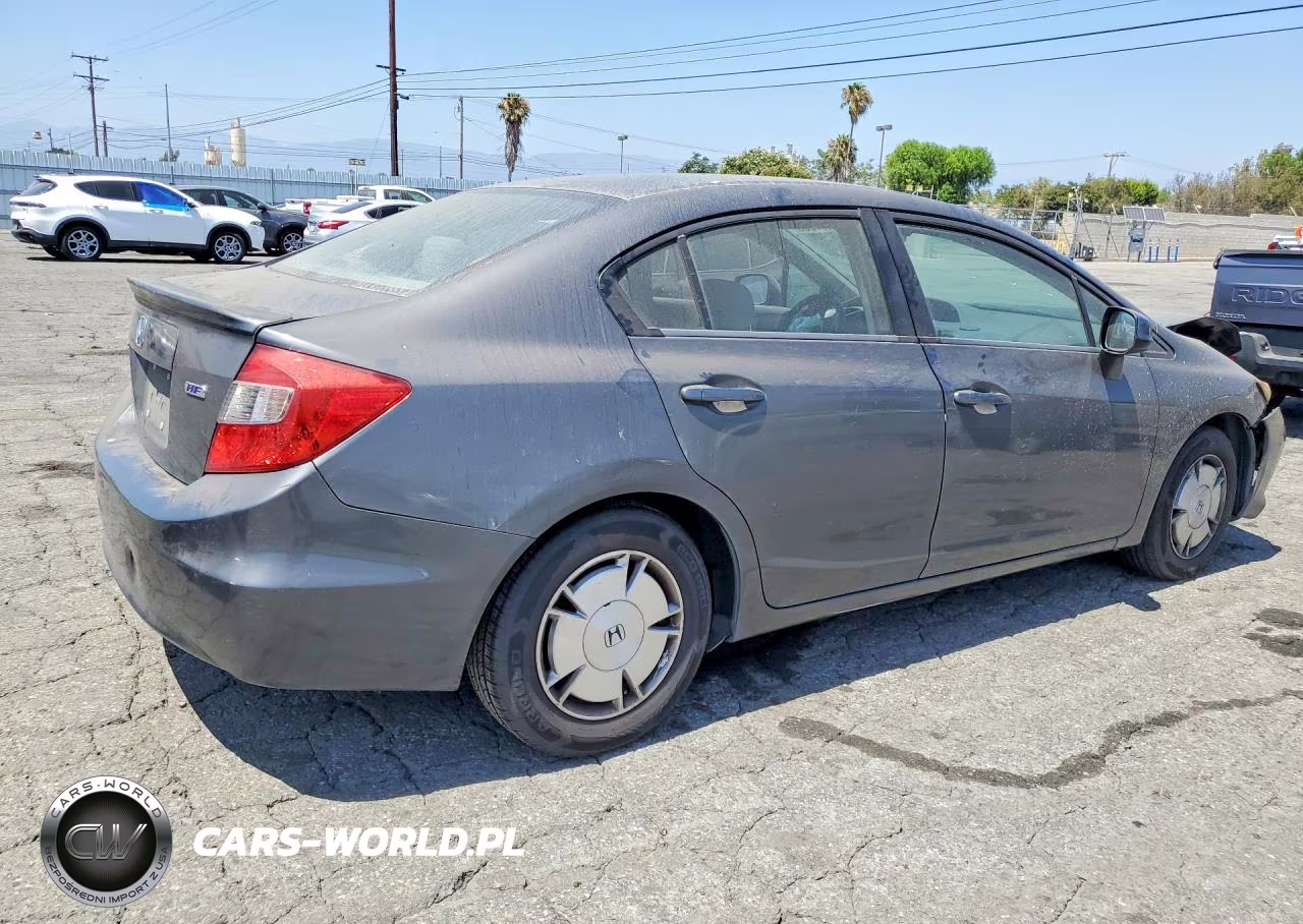 2012 Honda Civic Hf VIN:2HGFB2F69CH574013 - 3