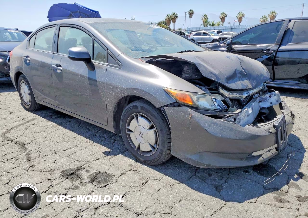 2012 Honda Civic Hf VIN:2HGFB2F69CH574013 - 4