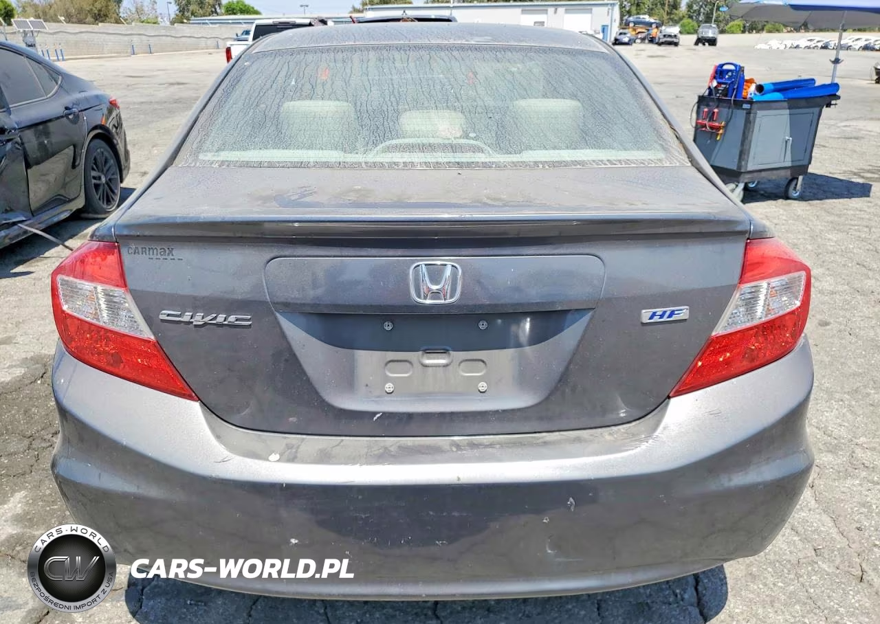 2012 Honda Civic Hf VIN:2HGFB2F69CH574013 - 6