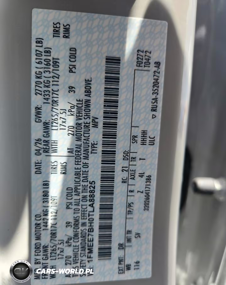 2026 Ford Bronco Big Bend VIN:1FMEE7BH0TLA88825 - 12