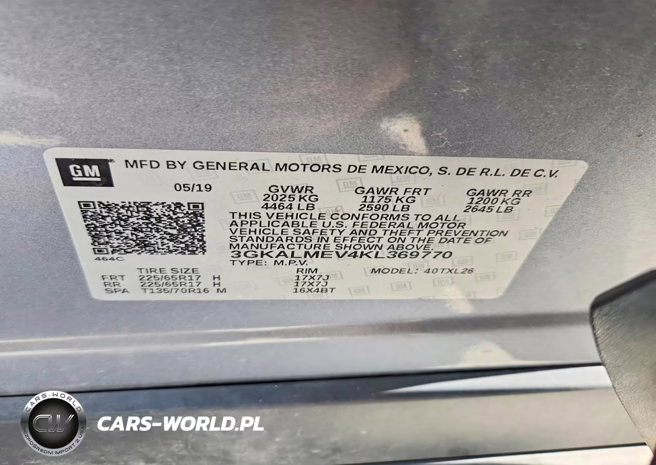 2019 GMC Terrain Sle VIN:3GKALMEV4KL369770 - 13
