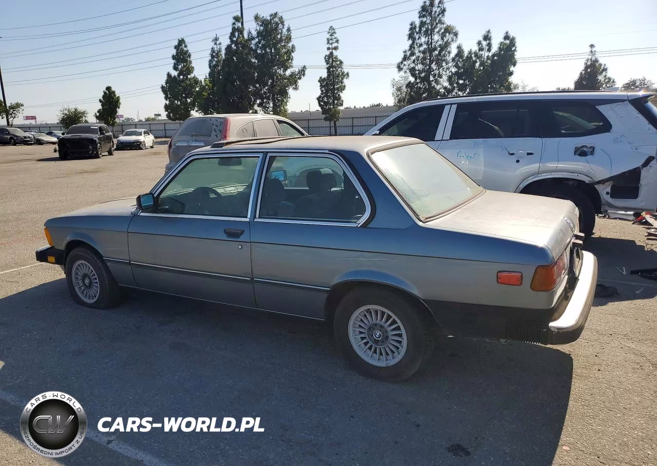 1983 BMW 320 I VIN:WBAAG3307D9006146 - 2