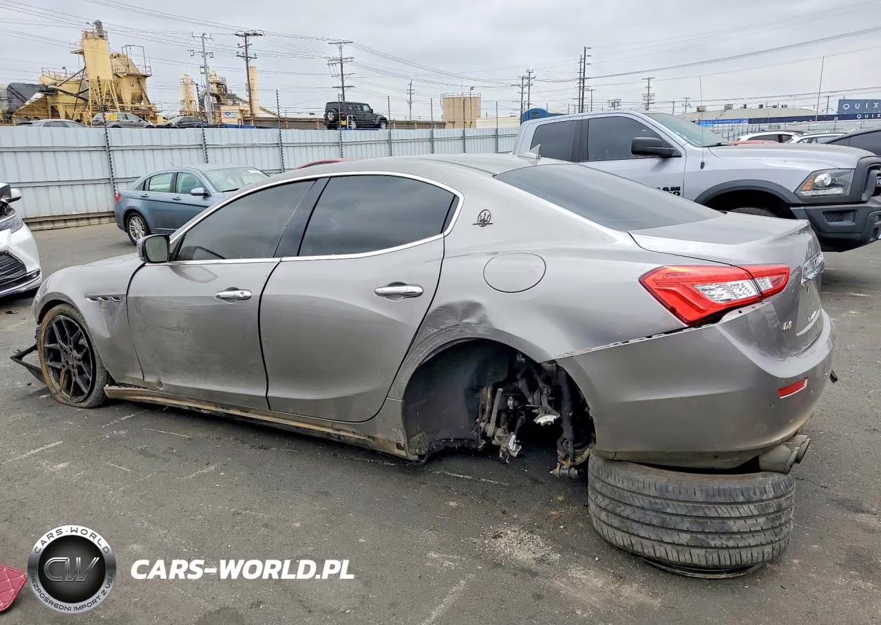 2015 Maserati Ghibli S VIN:ZAM57RTA6F1149408 - 2