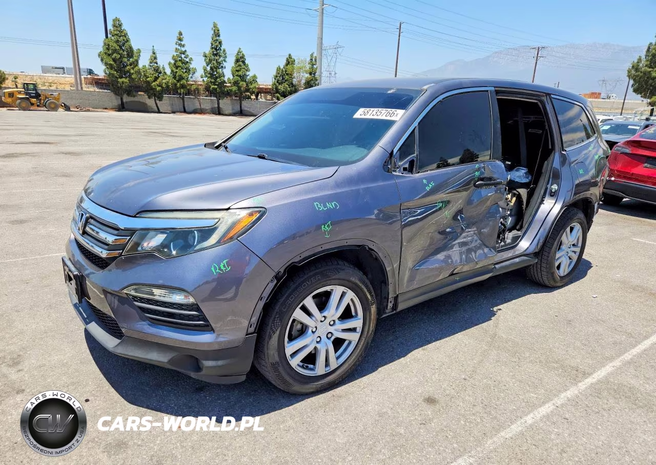 2016 Honda Pilot Lx – zdjęcie 1 z 14
