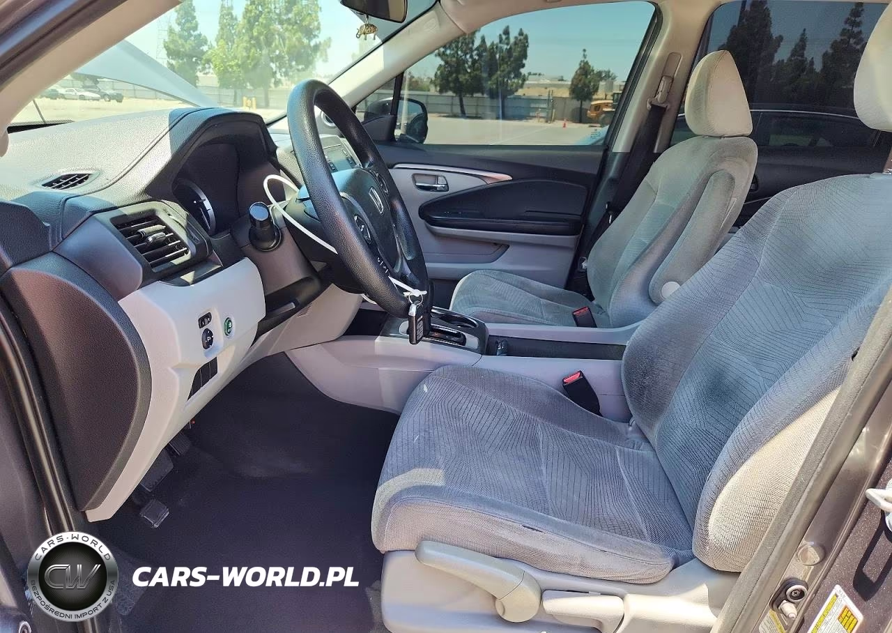 2016 Honda Pilot Lx VIN:5FNYF5H1XGB015029 - 7