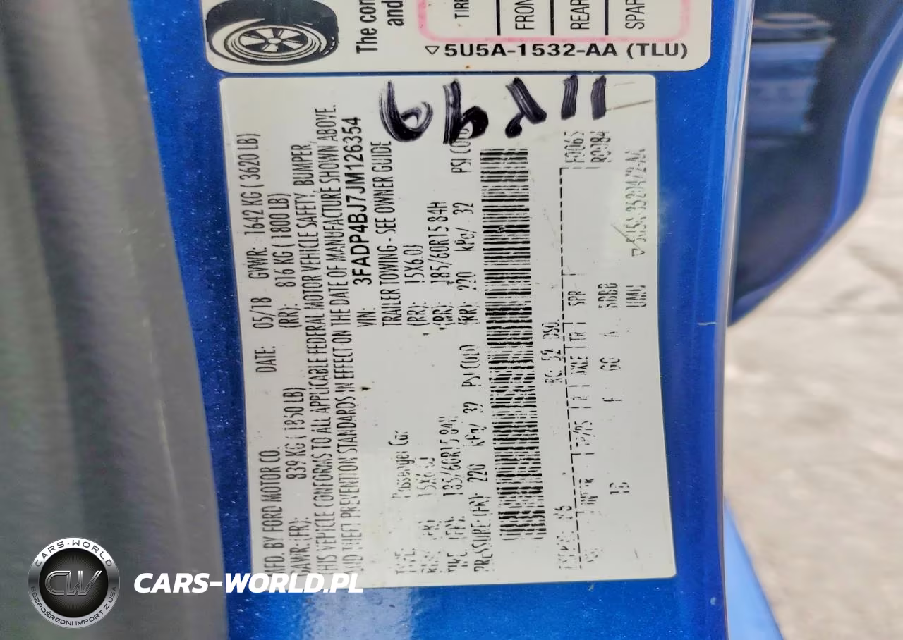 2018 Ford Fiesta Se VIN:3FADP4BJ7JM126354 - 12