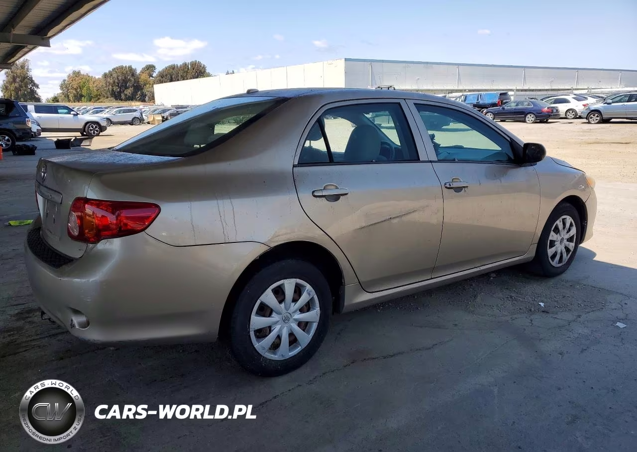 2009 Toyota Corolla Base VIN:1NXBU40E29Z105107 - 3