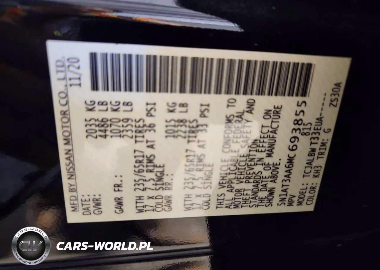 2021 Nissan Rogue S VIN:5N1AT3AA6MC693855 - 13