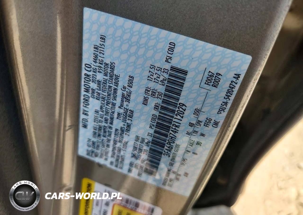 2015 Ford Fusion Se VIN:3FA6P0H74FR112029 - 12