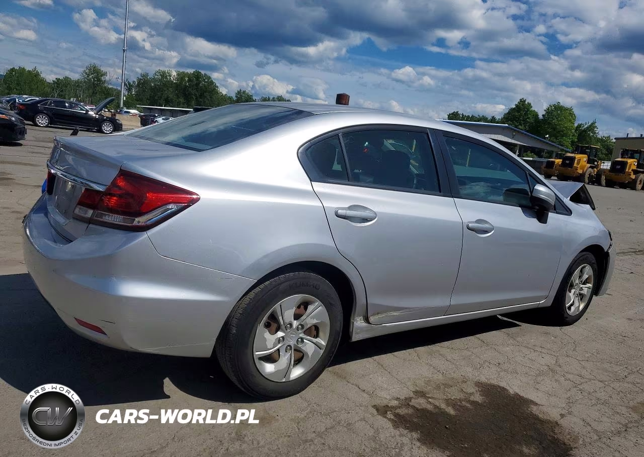 2015 Honda Civic Lx VIN:19XFB2F51FE267392 - 3
