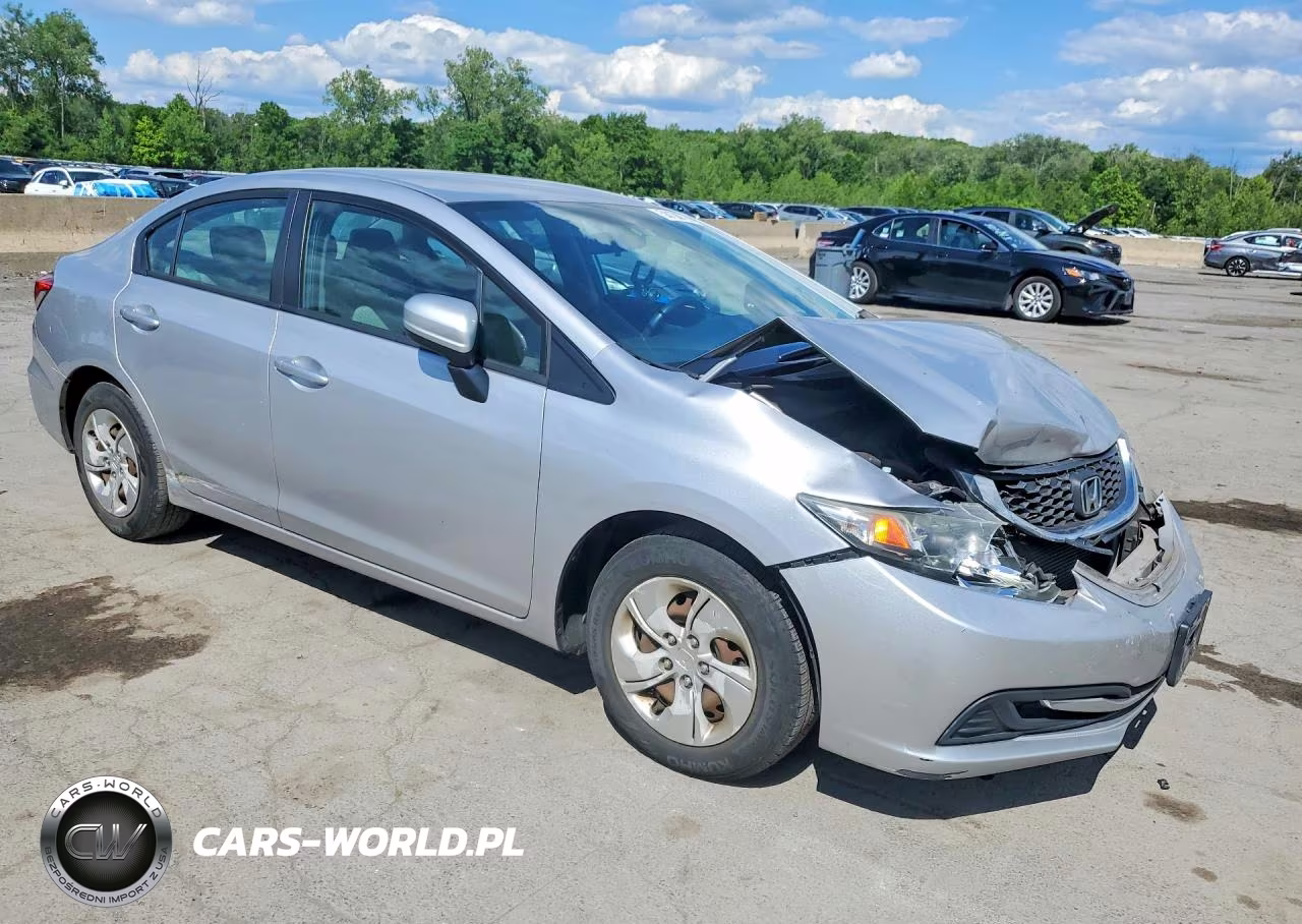 2015 Honda Civic Lx VIN:19XFB2F51FE267392 - 4