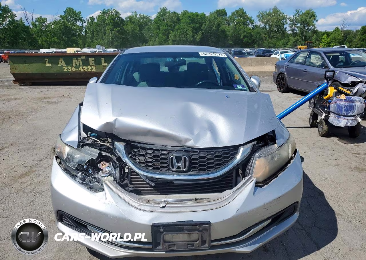 2015 Honda Civic Lx VIN:19XFB2F51FE267392 - 5