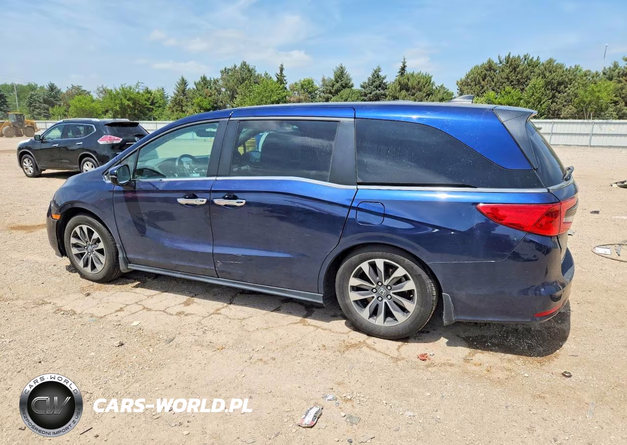 2021 Honda Odyssey Exl VIN:5FNRL6H70MB013227 - 2