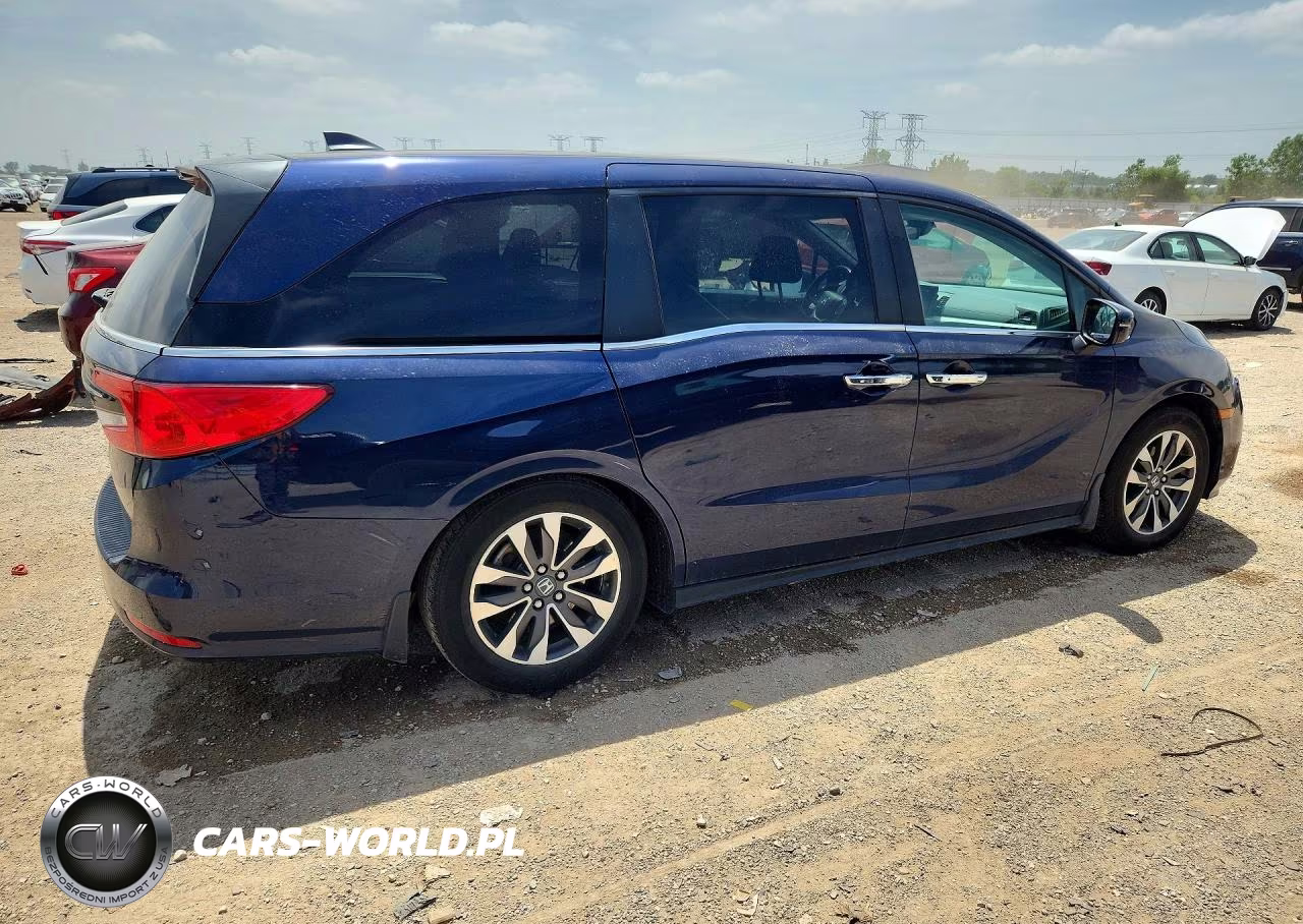 2021 Honda Odyssey Exl VIN:5FNRL6H70MB013227 - 3