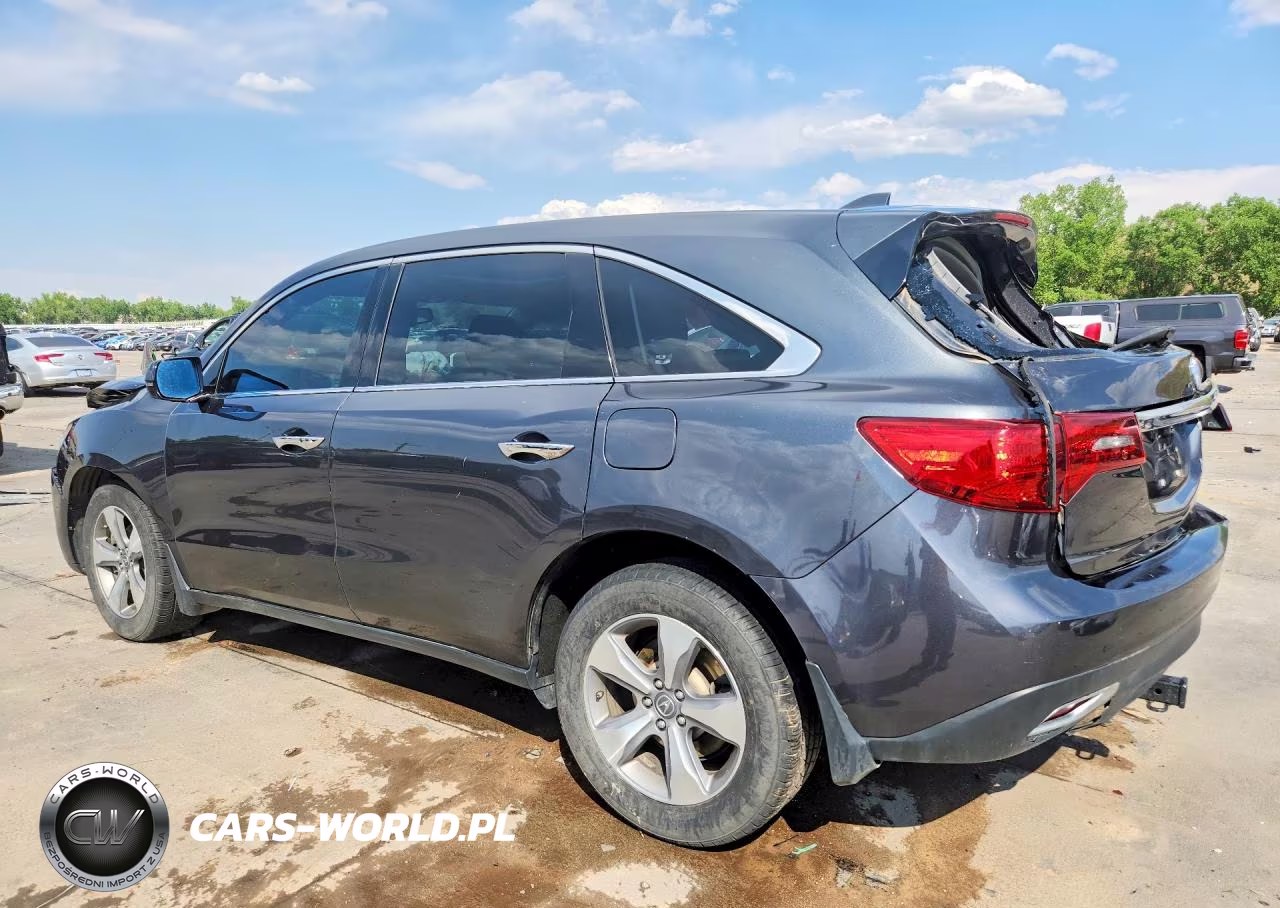 2014 Acura Mdx VIN:5FRYD4H26EB012472 - 2