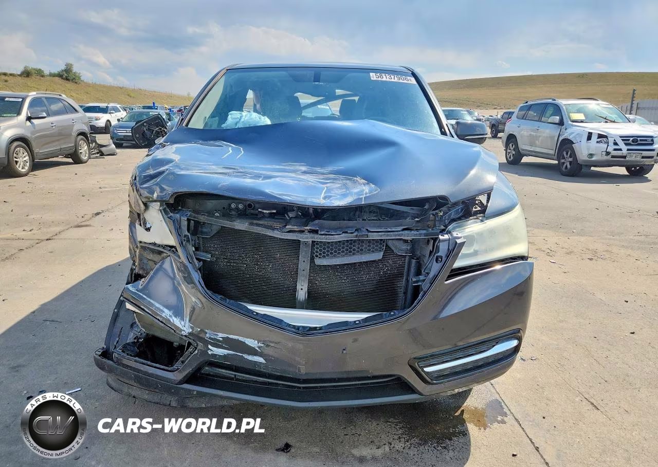 2014 Acura Mdx VIN:5FRYD4H26EB012472 - 5