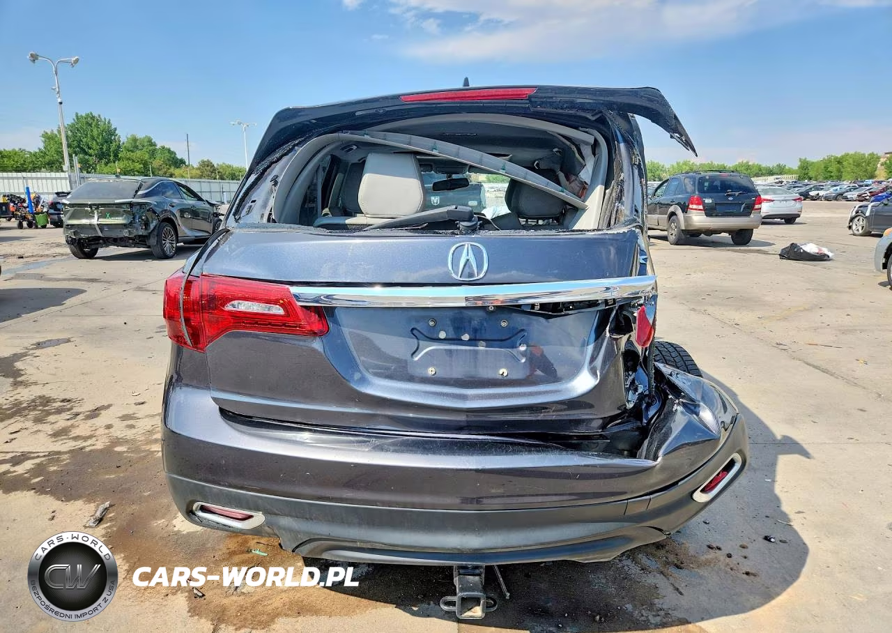 2014 Acura Mdx VIN:5FRYD4H26EB012472 - 6