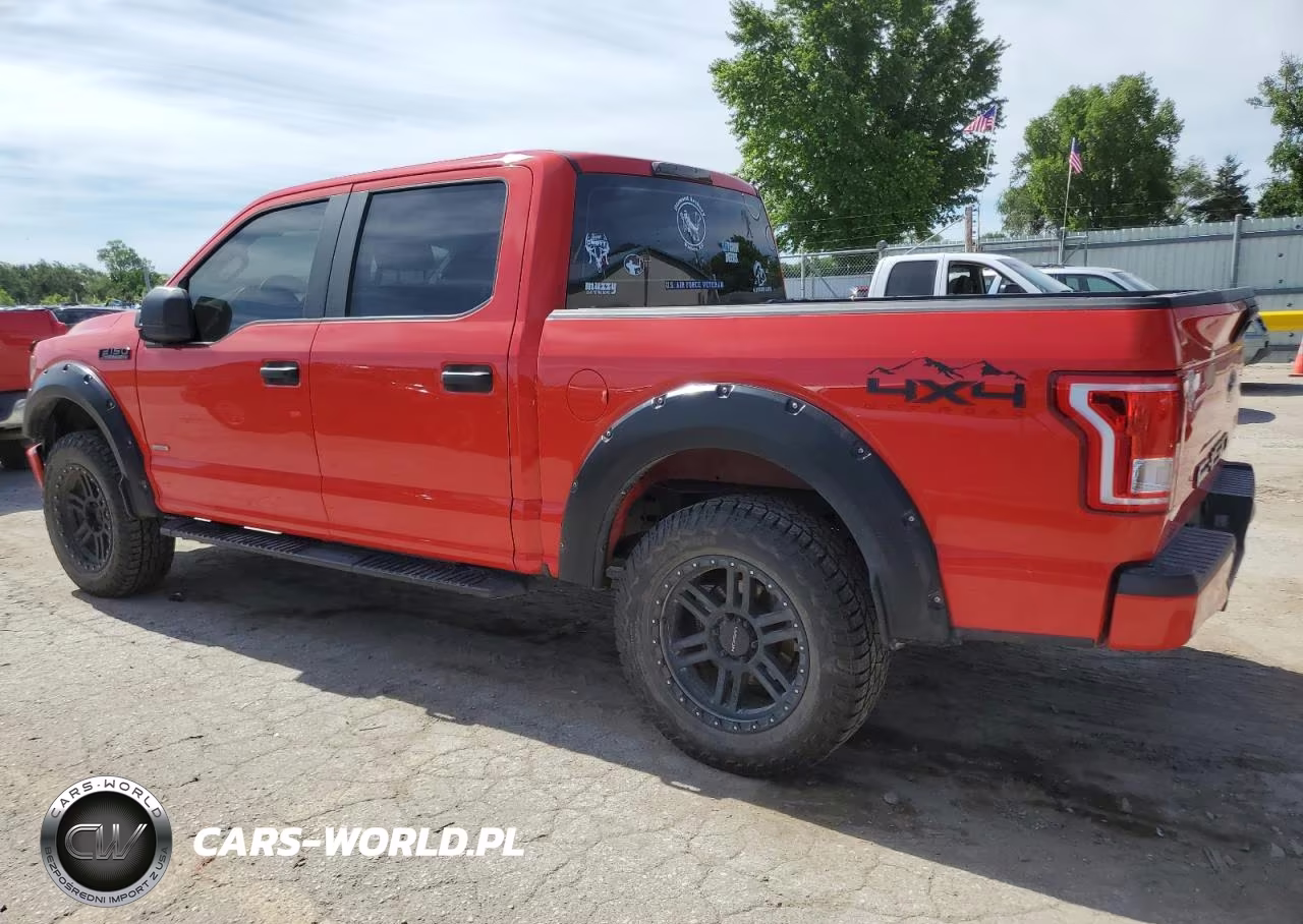 2016 Ford F150 Supercrew VIN:1FTEW1EP6GKF89411 - 2