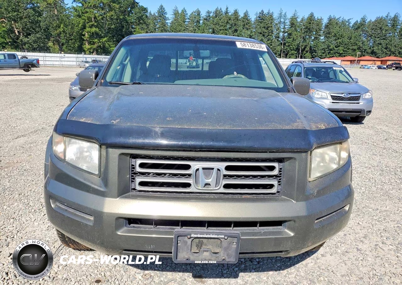 2006 Honda Ridgeline Rtl VIN:2HJYK16516H548143 - 5