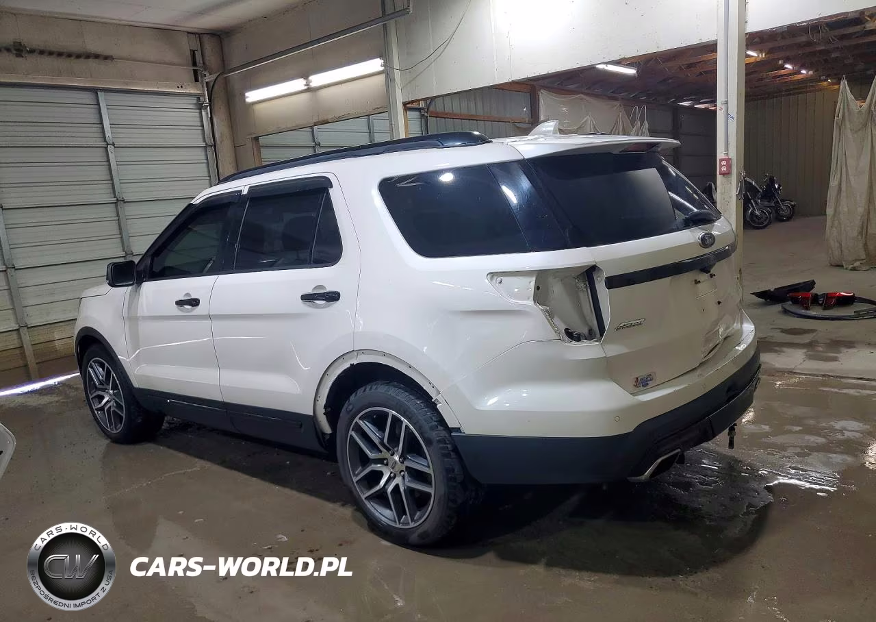 2017 Ford Explorer Sport VIN:1FM5K8GT1HGA66666 - 2