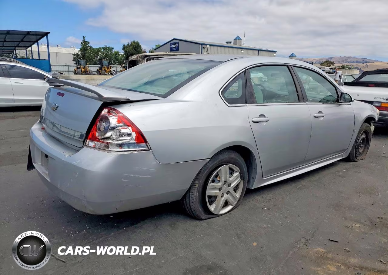 2010 Chevrolet Impala Ls VIN:2G1WA5EN6A1121879 - 3
