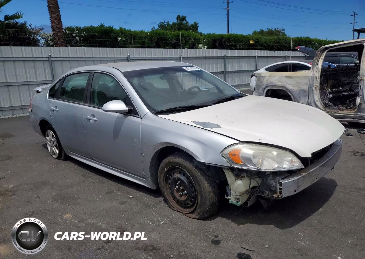 2010 Chevrolet Impala Ls VIN:2G1WA5EN6A1121879 - 4