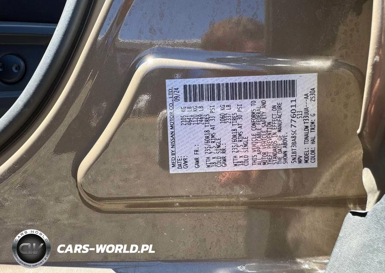 2025 Nissan Rogue Sv VIN:5N1BT3BA8SC776011 - 10