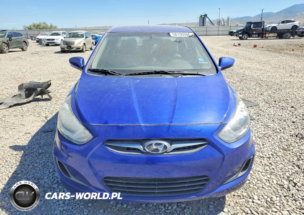 2014 Hyundai Accent Gls VIN:KMHCT4AE1EU685627 - 5