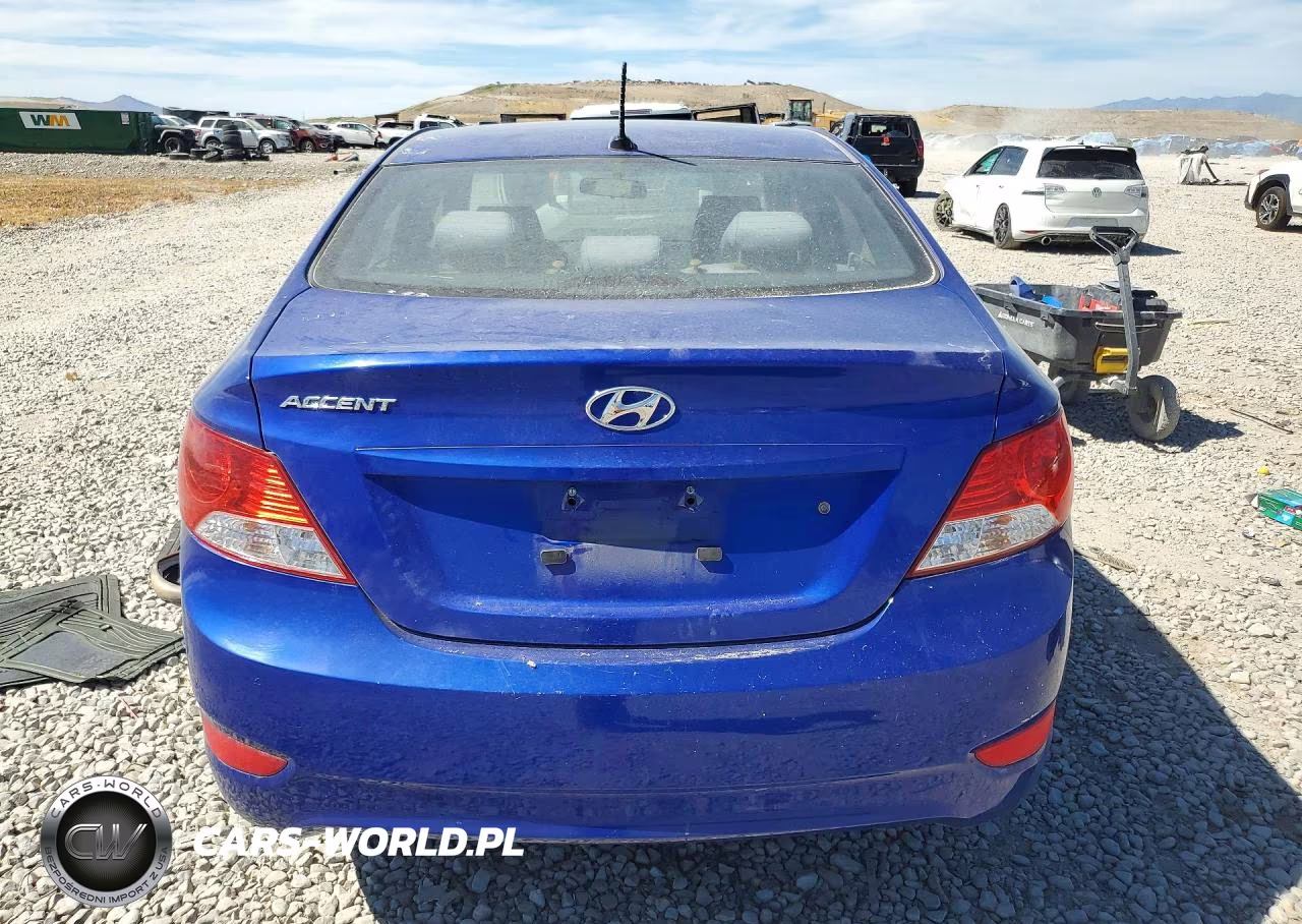 2014 Hyundai Accent Gls VIN:KMHCT4AE1EU685627 - 6