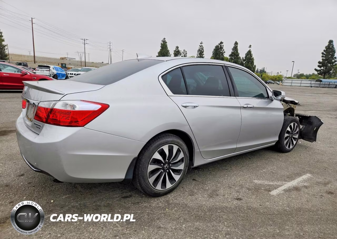 2014 Honda Accord Touring Hybrid VIN:1HGCR6F76EA007127 - 3