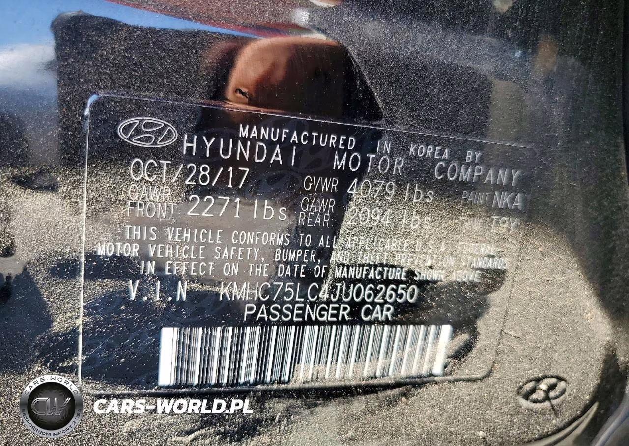 2018 Hyundai Ioniq Sel VIN:KMHC75LC4JU062650 - 12