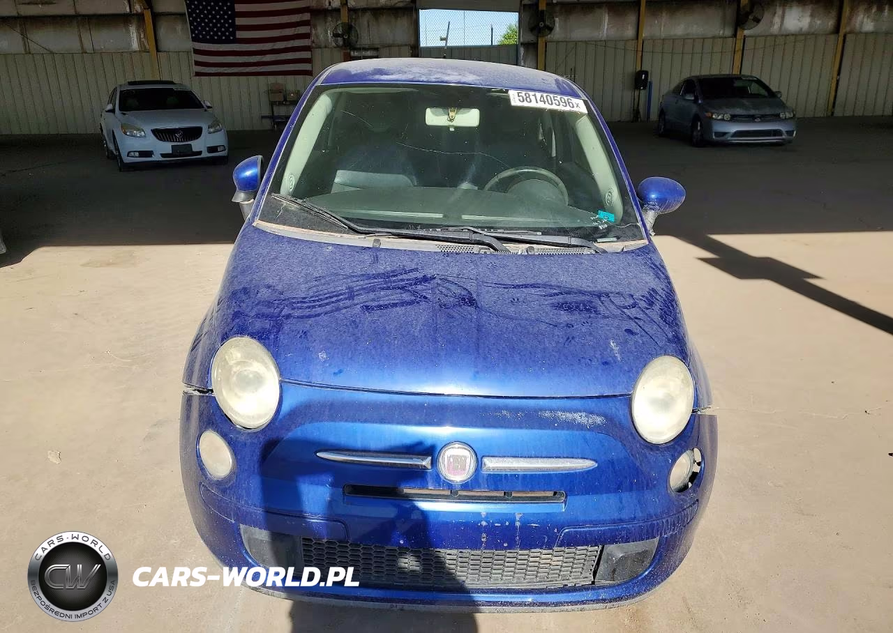 2013 Fiat 500 Pop VIN:3C3CFFAR5DT531462 - 5