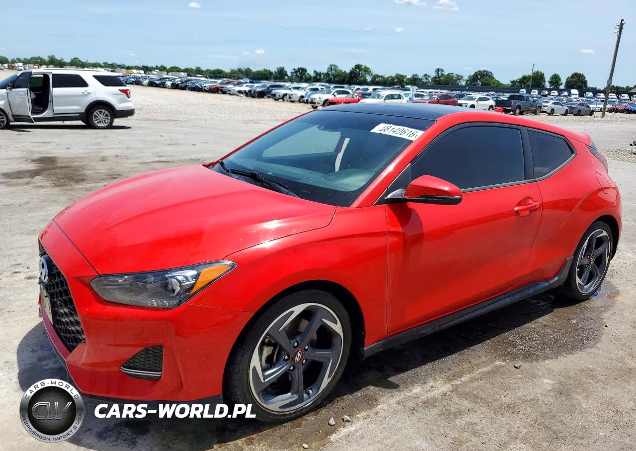2020 Hyundai Veloster Turbo 1.6T VIN:KMHTH6AB8LU031563 - 1