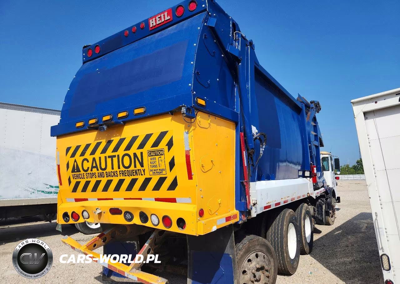 2015 Autocar Xpeditor Refuse Truck VIN:5VCACLLEXFH218593 - 4