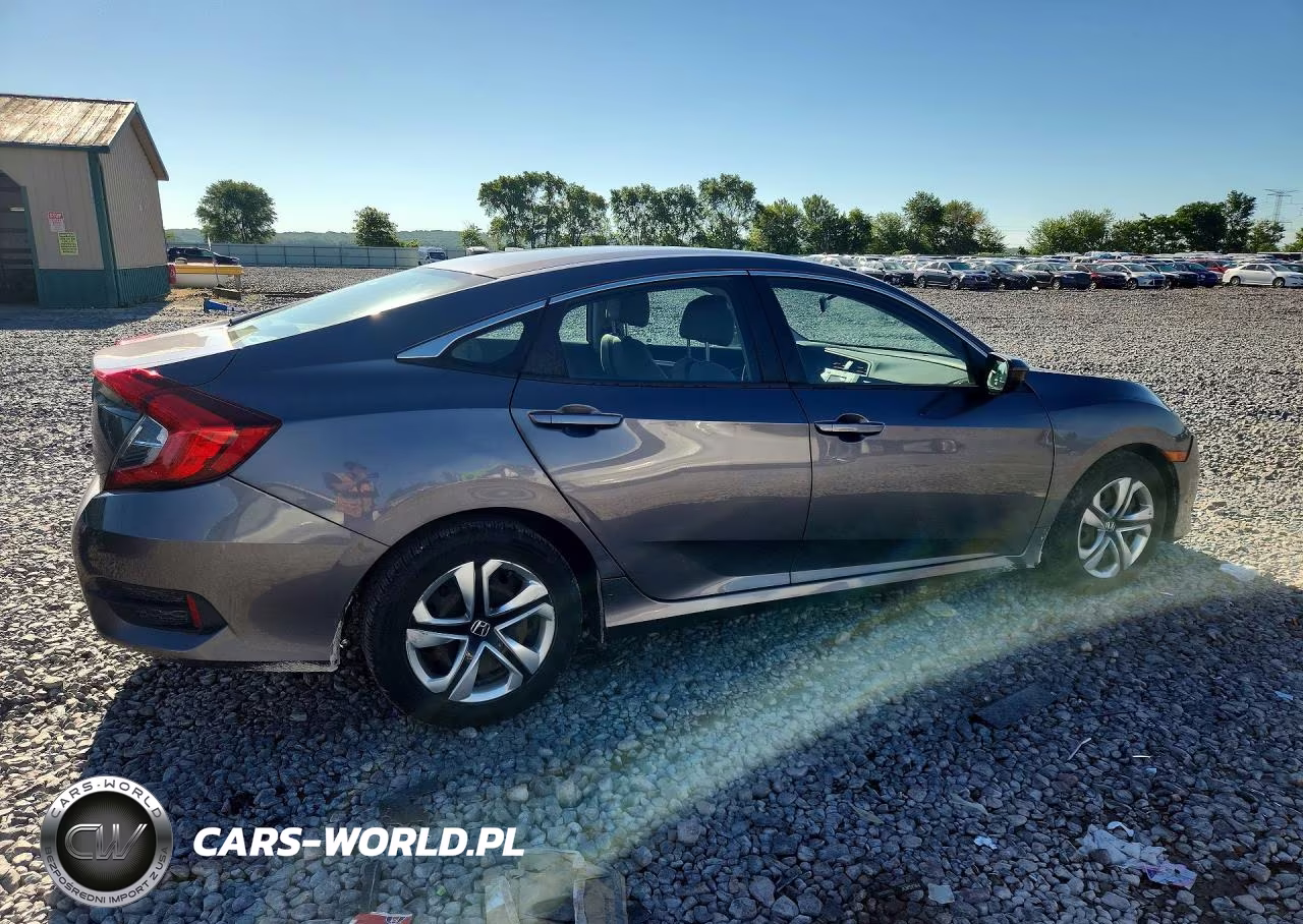 2017 Honda Civic Lx VIN:19XFC2F59HE053024 - 3