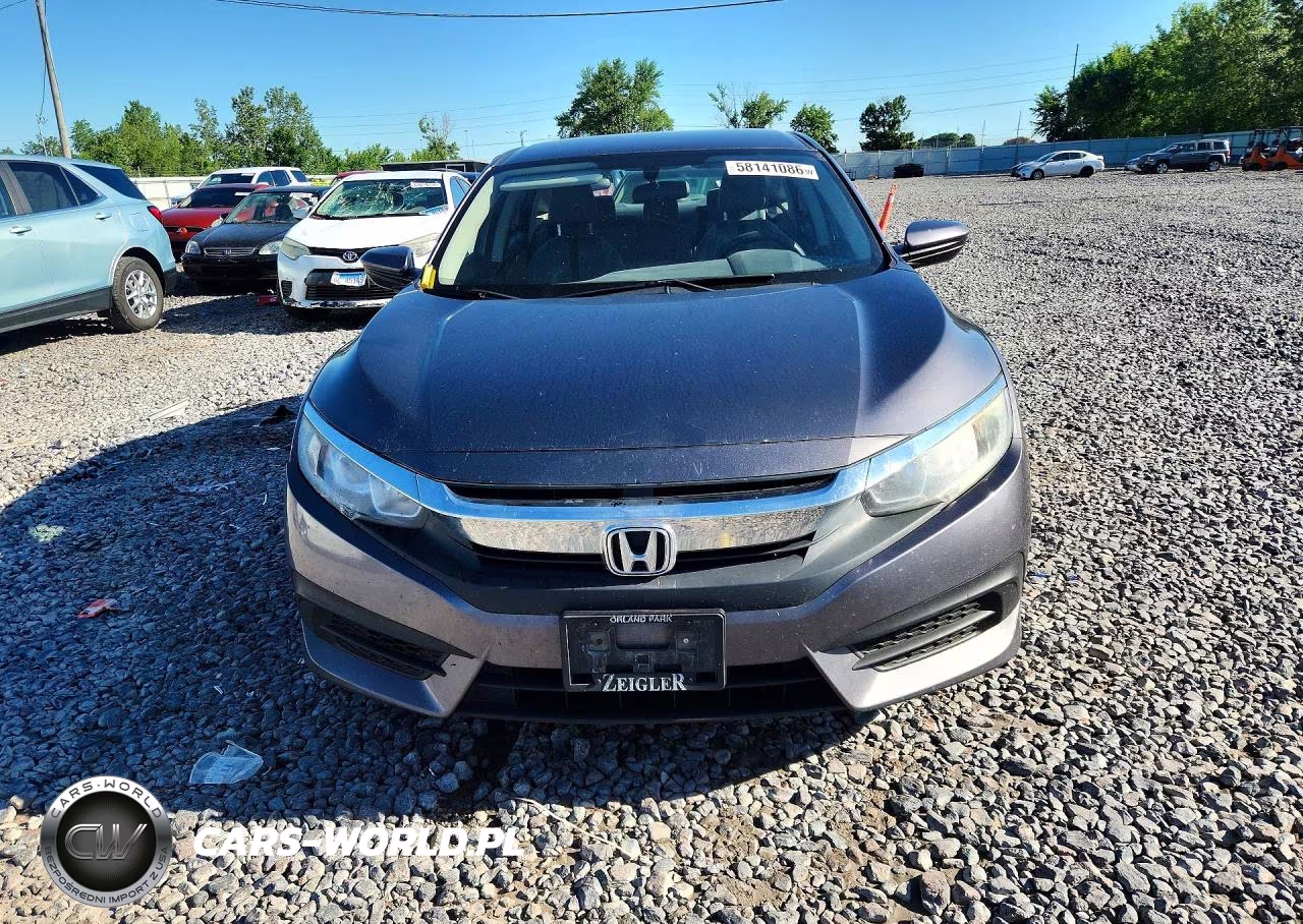 2017 Honda Civic Lx VIN:19XFC2F59HE053024 - 5