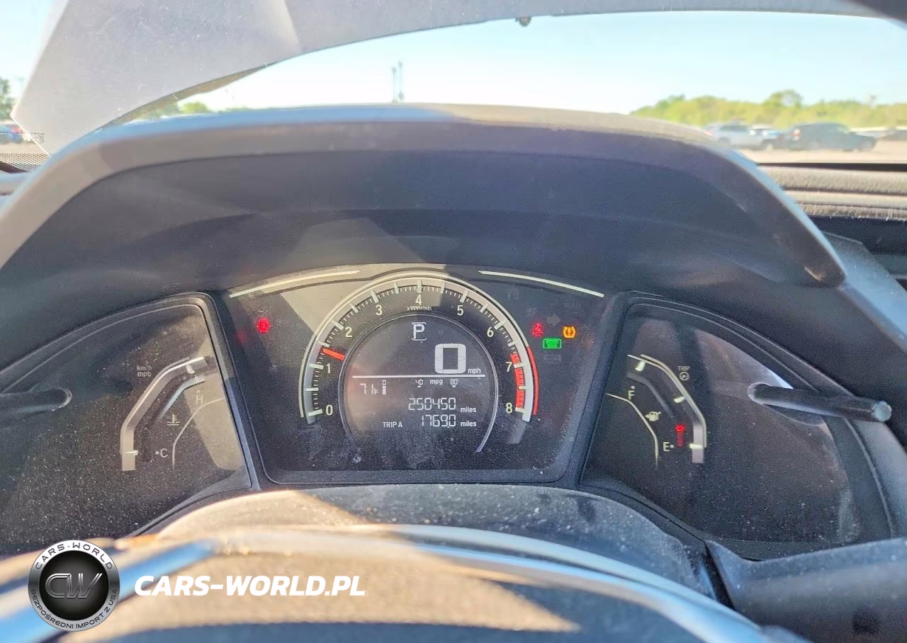 2017 Honda Civic Lx VIN:19XFC2F59HE053024 - 9