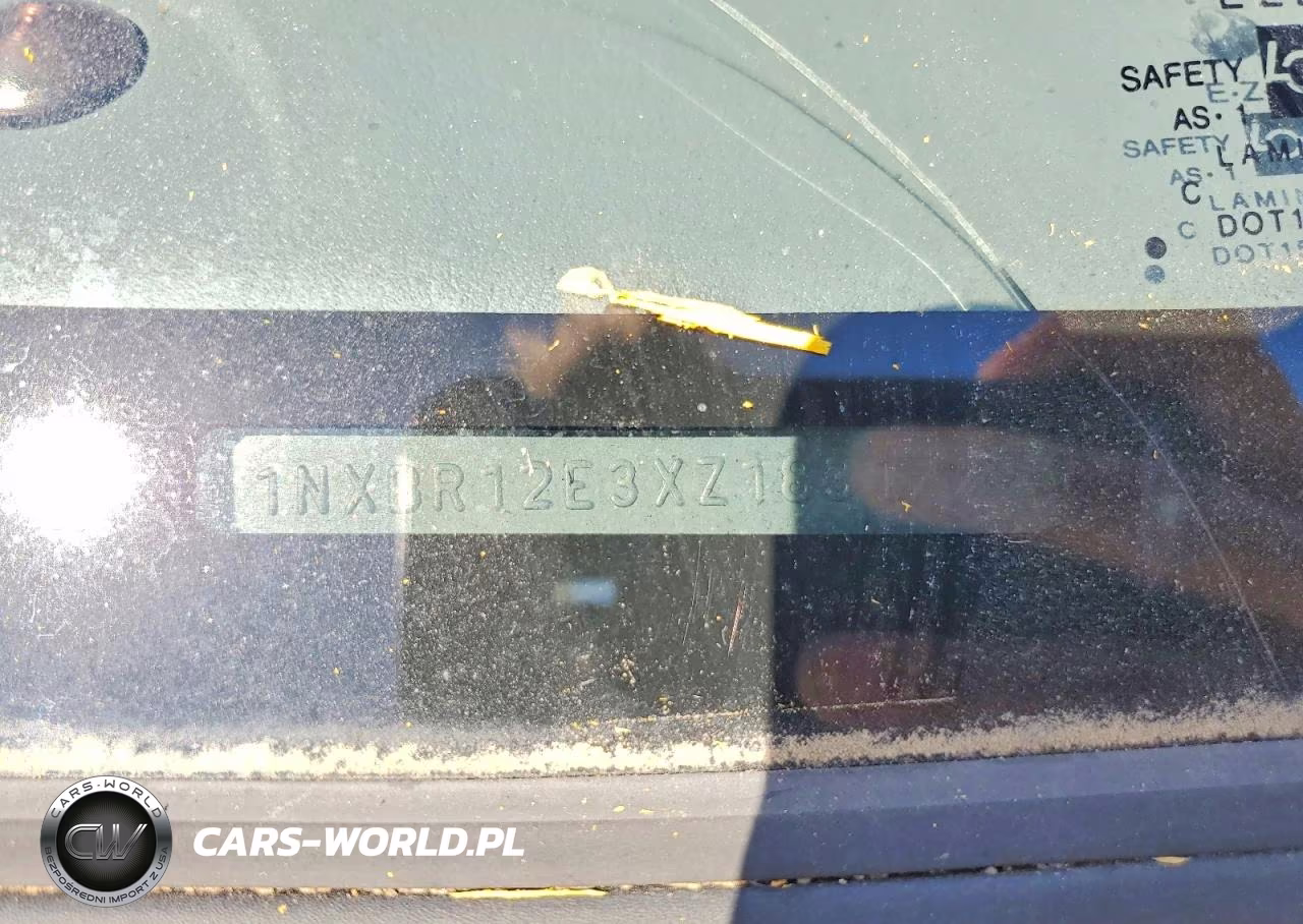 1999 Toyota Corolla Ve VIN:1NXBR12E3XZ183177 - 12