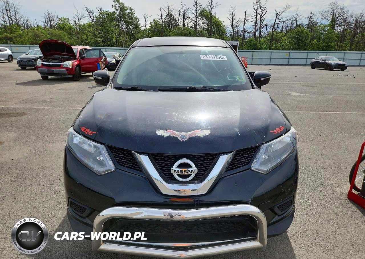 2015 Nissan Rogue S VIN:KNMAT2MT2FP531065 - 5