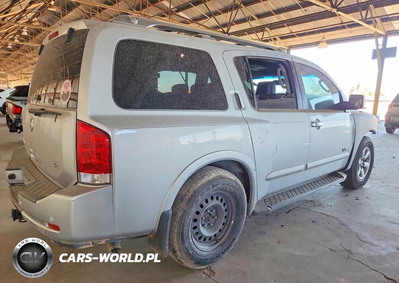 2008 Nissan Armada Se VIN:5N1AA08DX8N608854 - 3