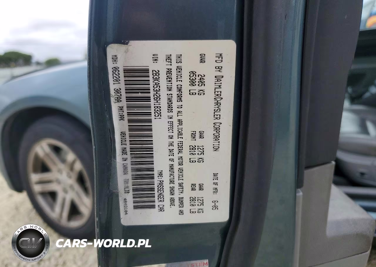 2006 Dodge Charger R-T VIN:2B3KA53H26H183251 - 12