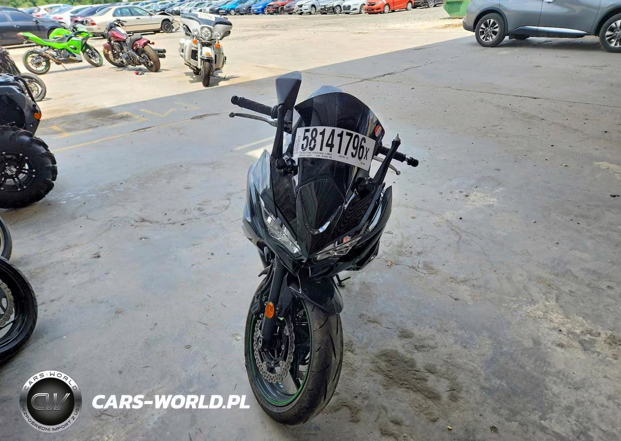 2025 Kawasaki Ex650 R VIN:ML5EXER11SDAG6572 - 2
