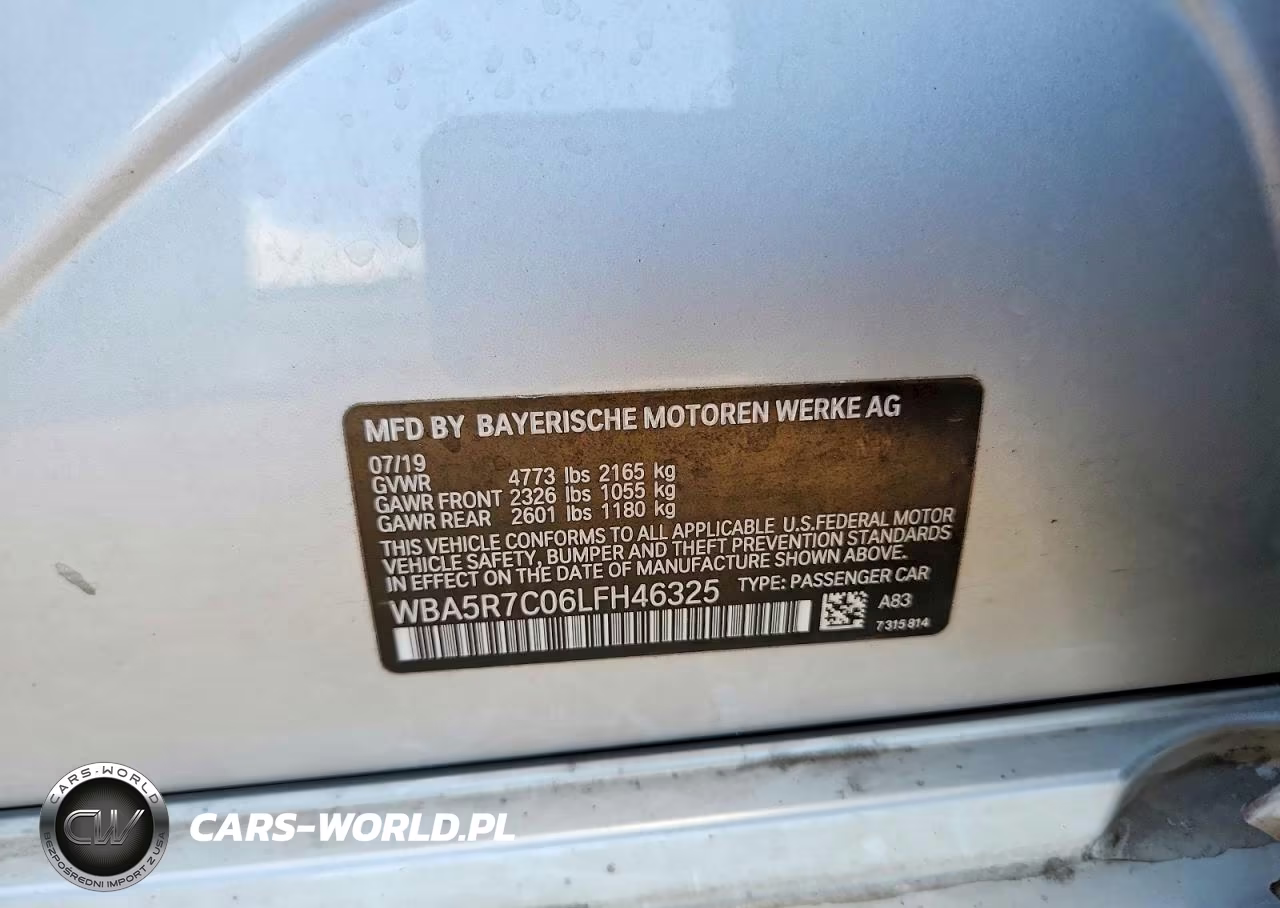 2020 BMW 330Xi VIN:WBA5R7C06LFH46325 - 12