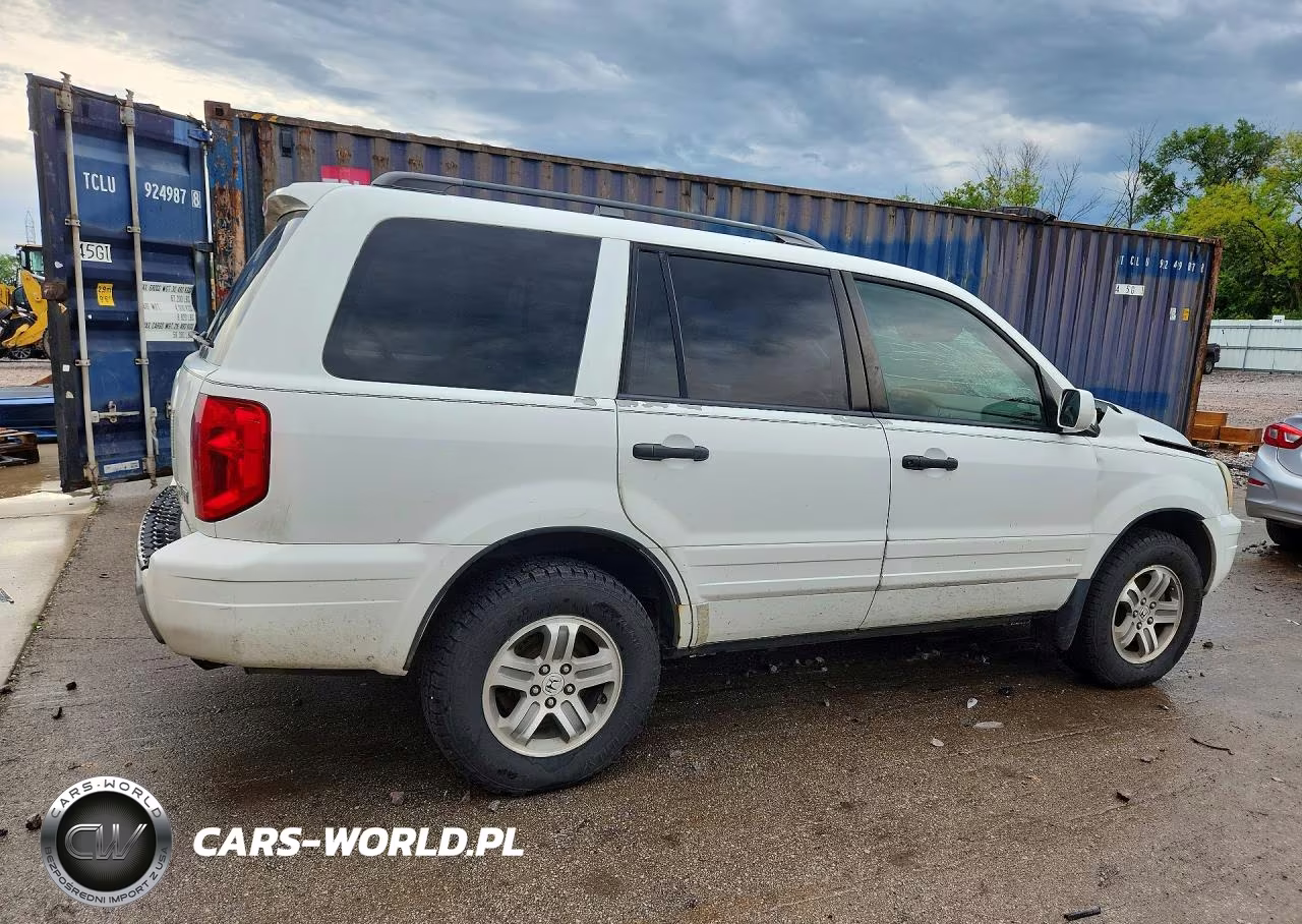 2005 Honda Pilot Exl VIN:5FNYF18695B047388 - 3