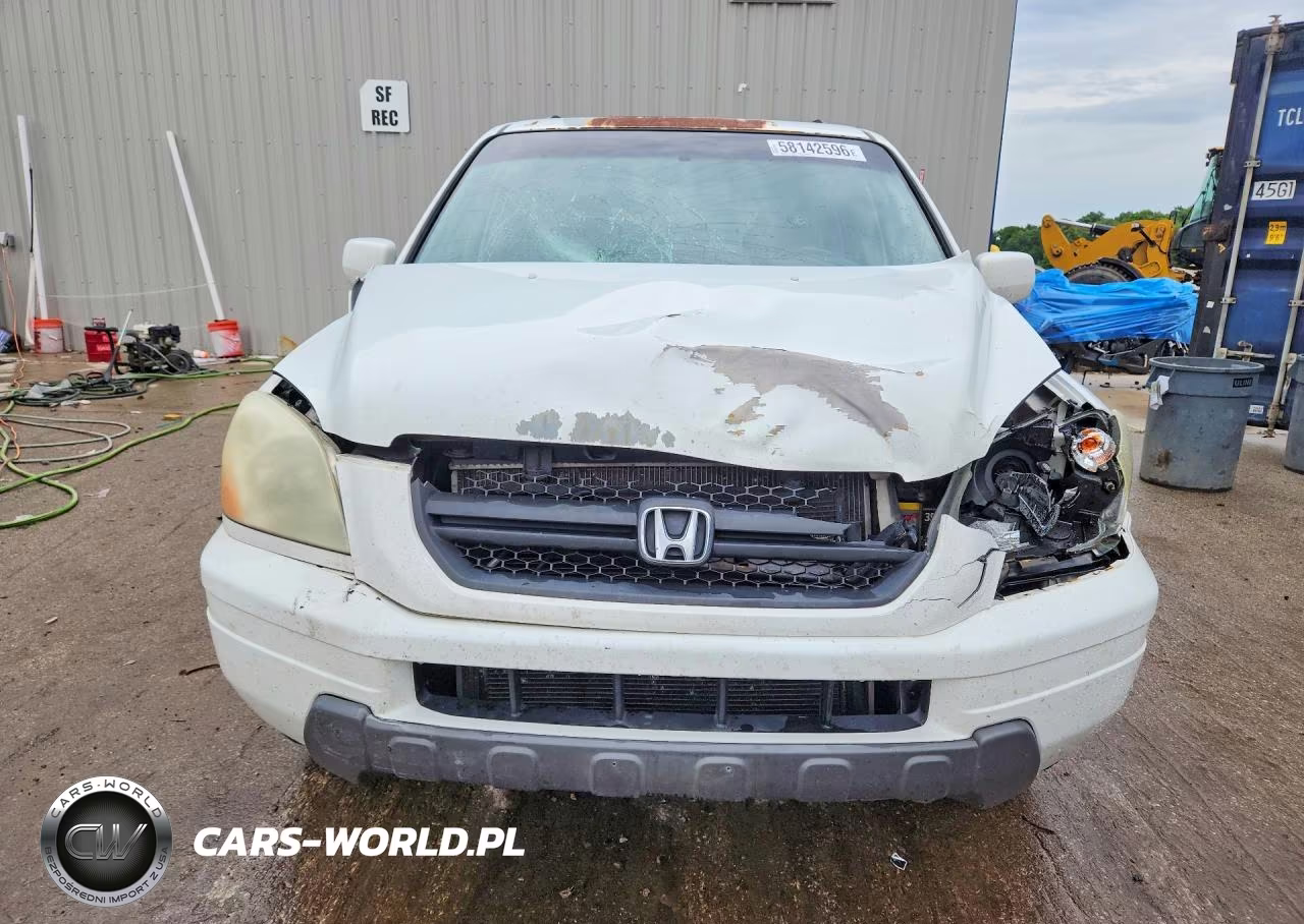 2005 Honda Pilot Exl VIN:5FNYF18695B047388 - 5