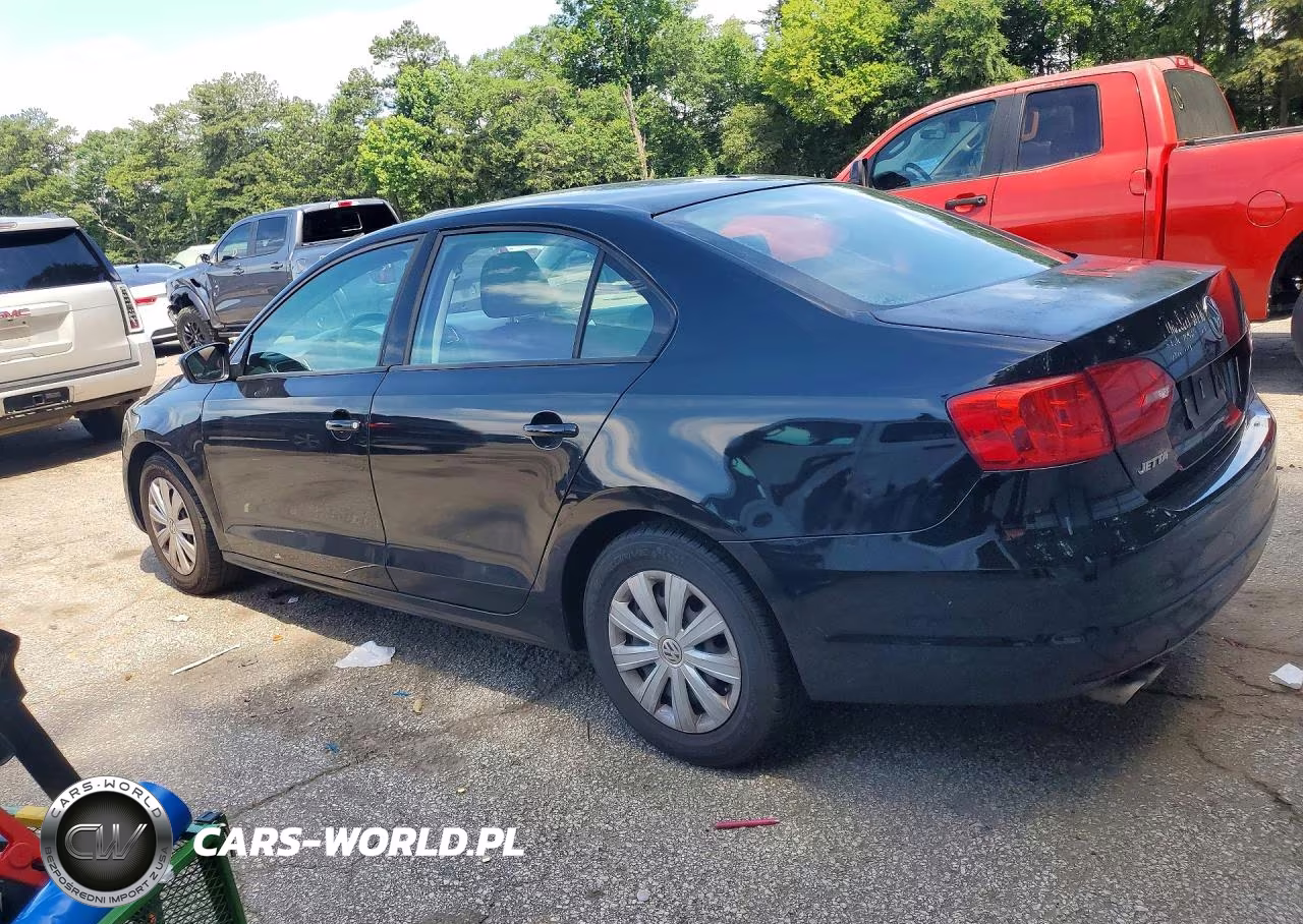 2014 Volkswagen Jetta Base VIN:3VW2K7AJXEM406095 - 2