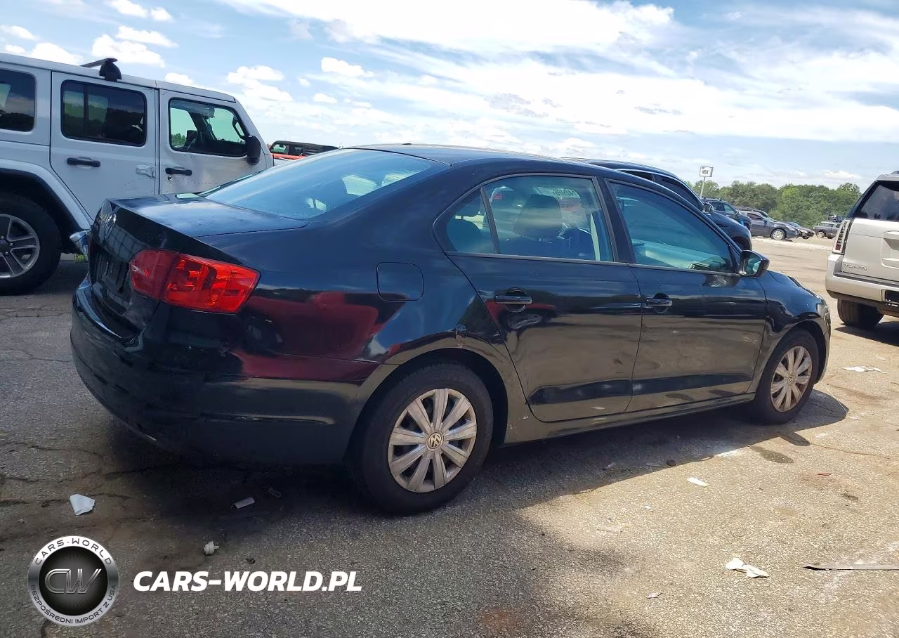 2014 Volkswagen Jetta Base VIN:3VW2K7AJXEM406095 - 3