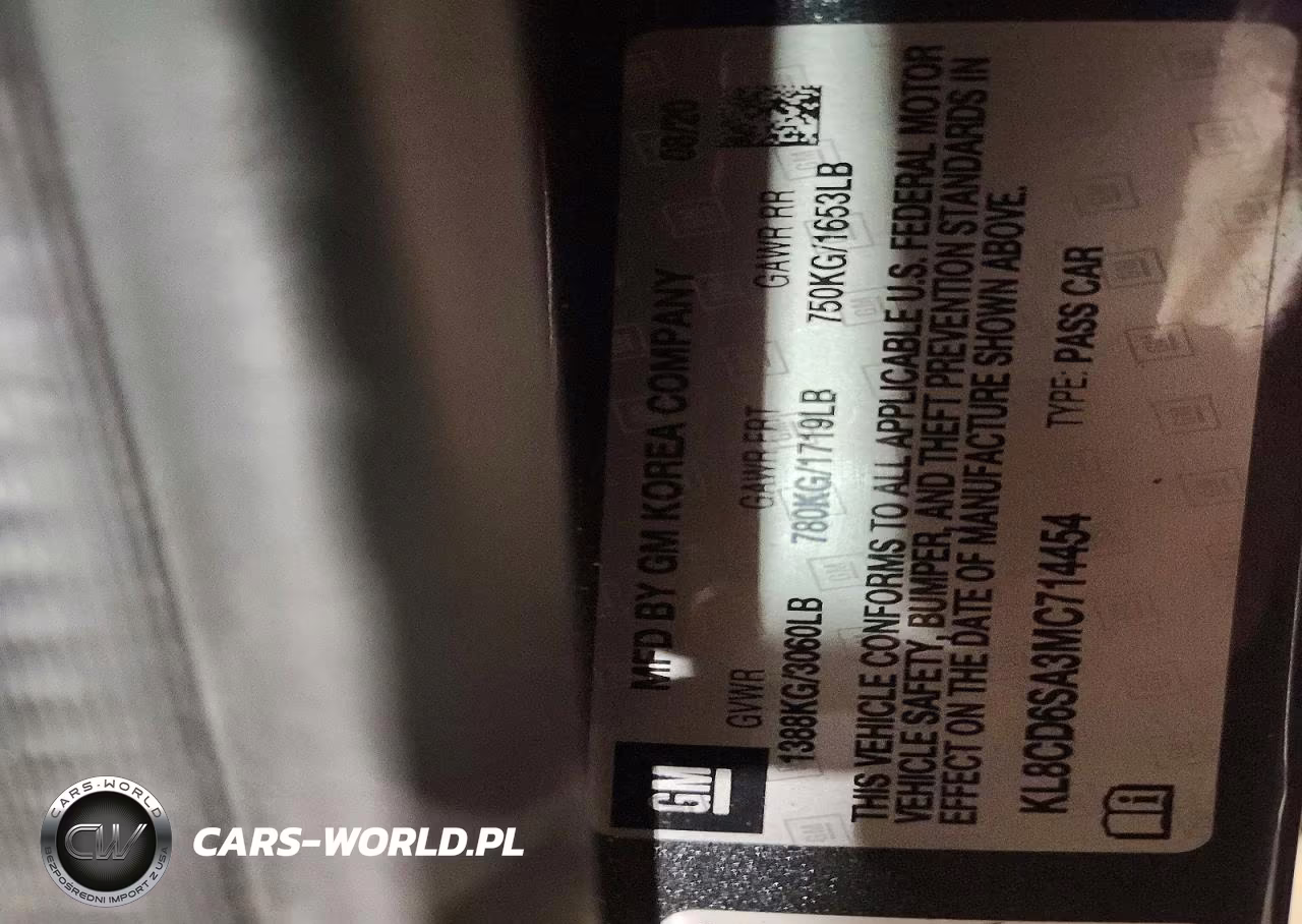 2021 Chevrolet Spark 1Lt VIN:KL8CD6SA3MC714454 - 12